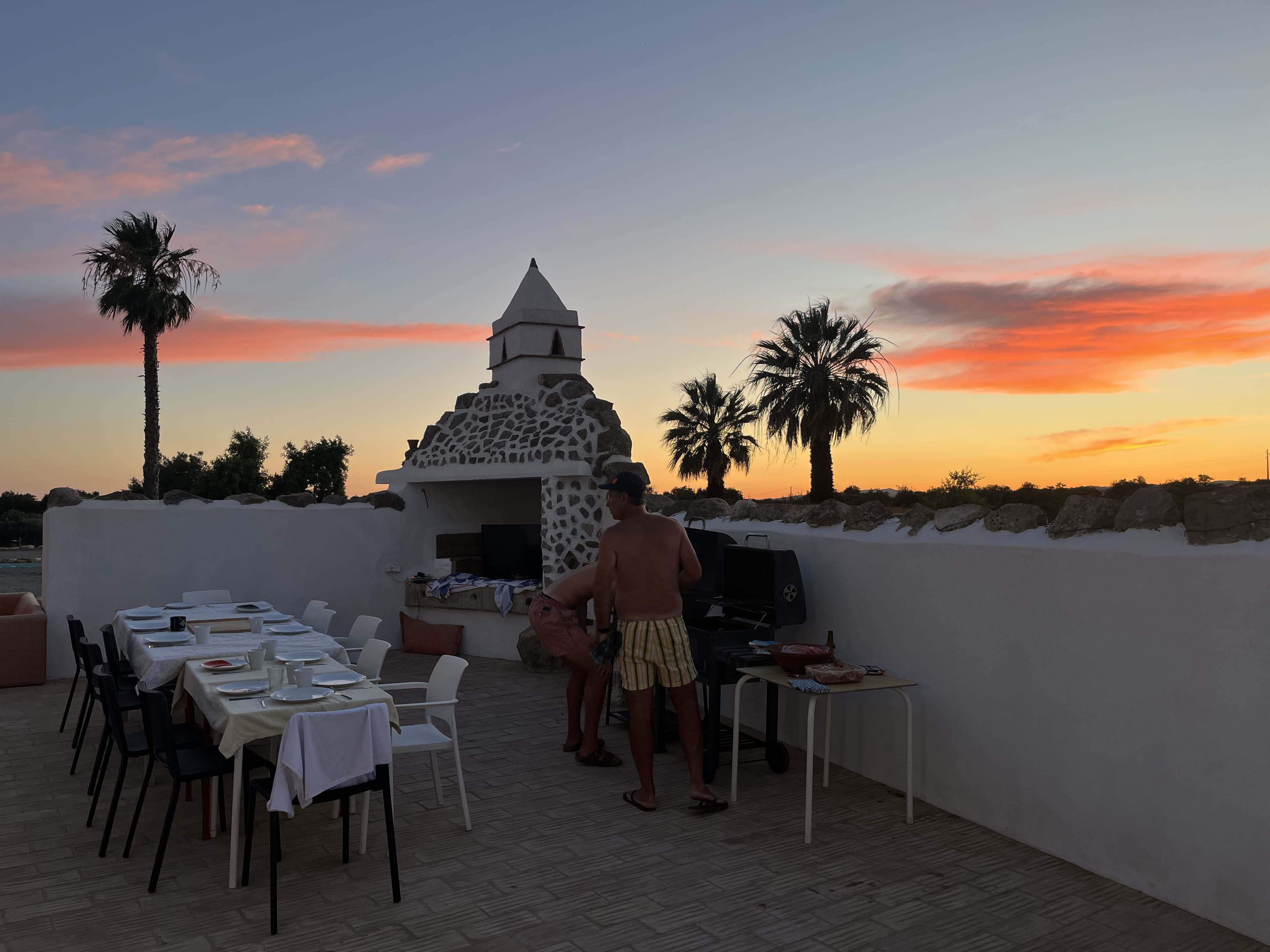 vista da quinta em Tavira